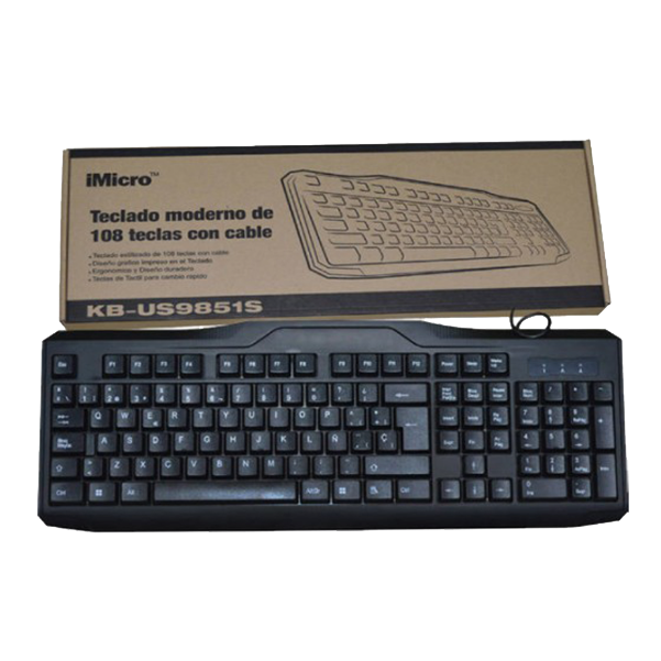 TECLADO IMICRO 108 TECLAS
