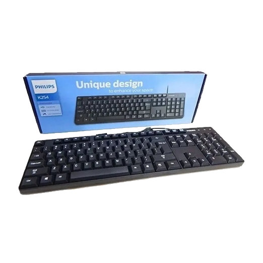 TECLADO PHILIPS K254 CON CABLE