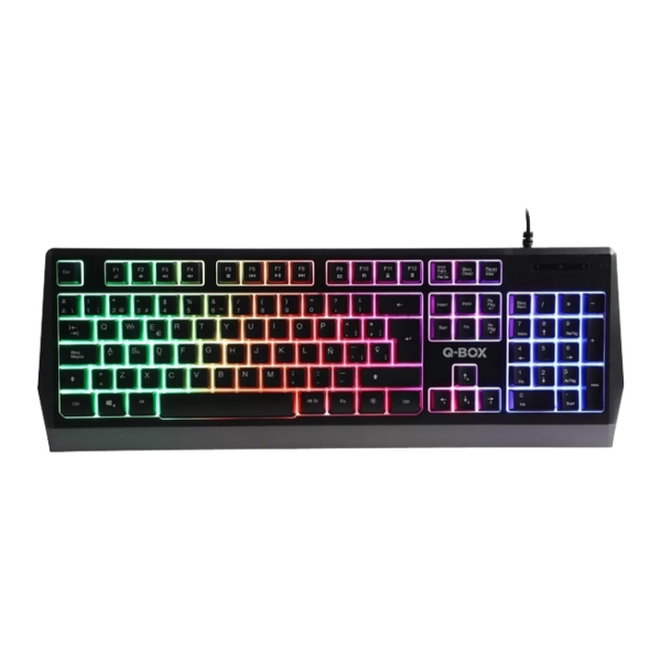 TECLADO QBOX GAMING K9260 RAINBOW RGB (ESP)