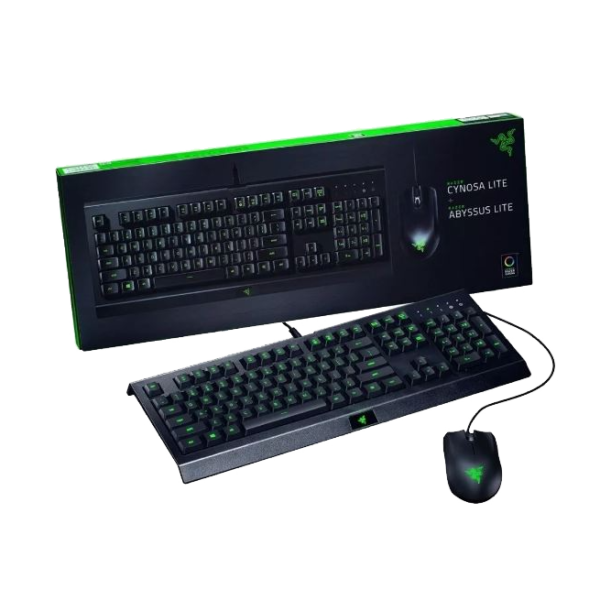 TECLADO RAZER CYNOSA LITE + MOUSE ABYSSUS LITE SPANISH