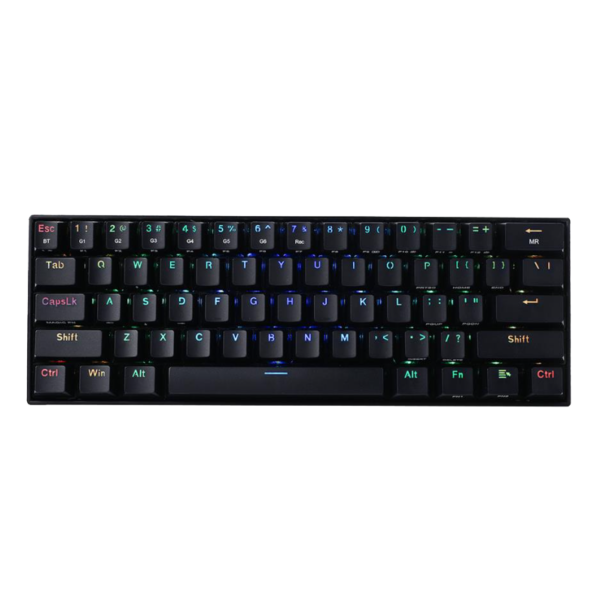 Teclado REDRAGON DRACONIC BLACK RGB (US)