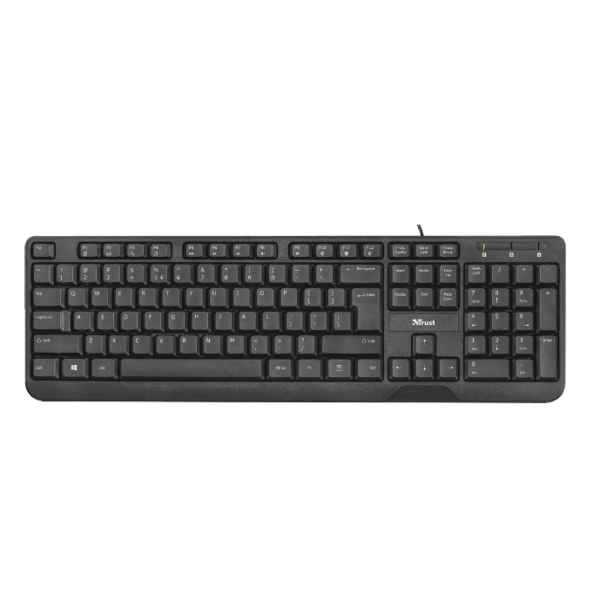 TECLADO TRUST ZIVA (ESP)