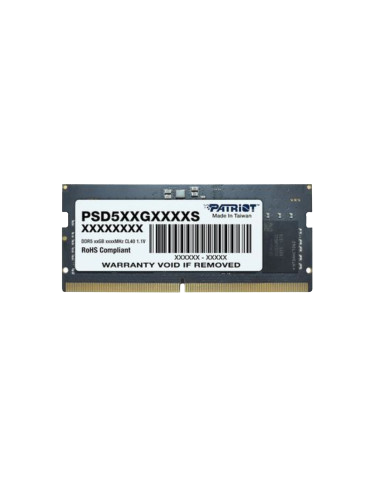 Memoria Ram PATRIOT SODIMM 8GB 1x8 4800mhz cl40 DDR5